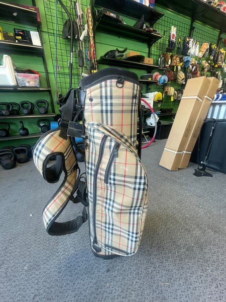 Burberry Nova Check Unisex Stand Bag | SidelineSwap | Buy and Sell