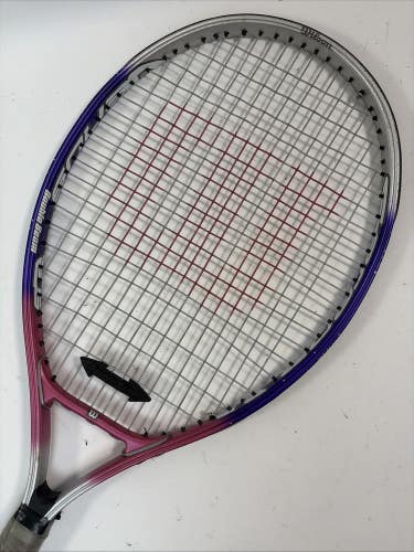 Wilson Venus Senera Double Beam Tennis Racket, 25"