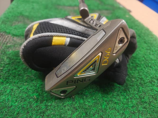 Ping IWI D66 35 Inch Black Dot Putter w Headcover