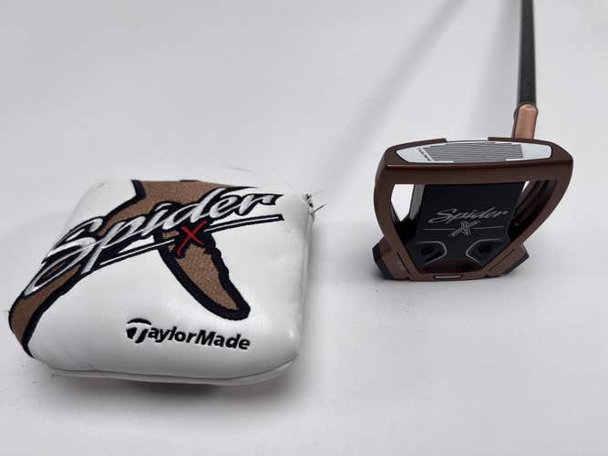 TaylorMade Spider X Copper Putter 33" SuperStroke Tour 2.0 Mens RH HC