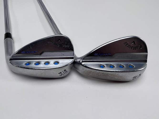Callaway Jaws MD5 Platinum Chrome Wedge Set 54*12 | 58*12 True DG S200 Stiff RH