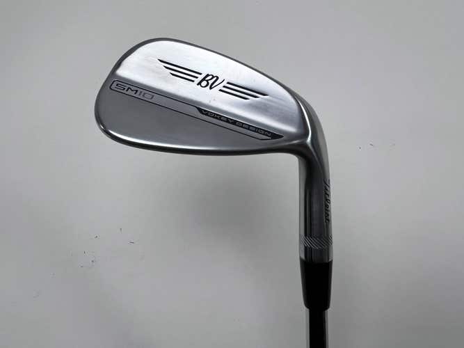 Titleist Vokey SM10 Tour Chrome Wedge 46* 10 Bounce F-Grind Wedge Steel Mens RH