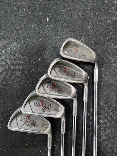 Wilson Gear Effect 1200 Right Handed Iron Set (Used)