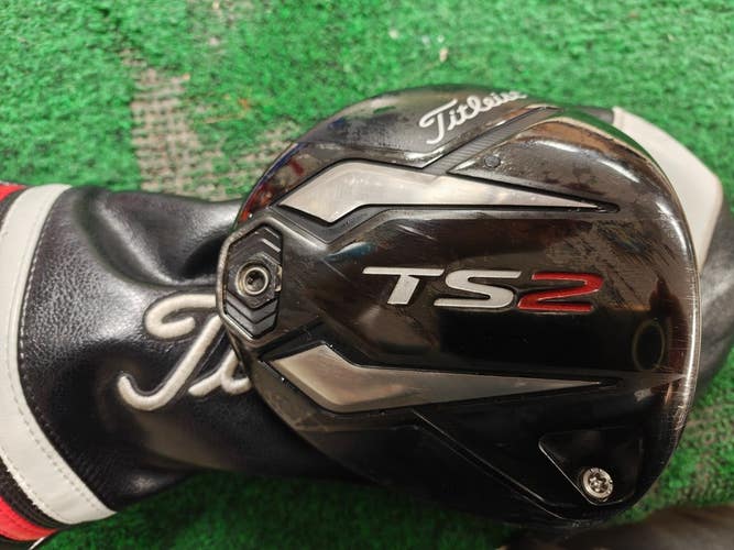 Titleist TS2 10.5 Degree Driver Regular Flex Hzrdus Smoke 60G 5.5 w Headcover