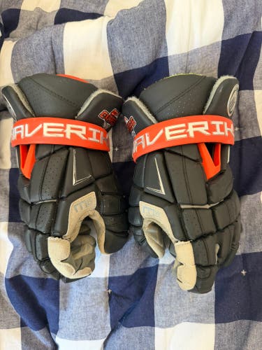 Express north Maverik M6 Lacrosse Gloves (Used) size 12