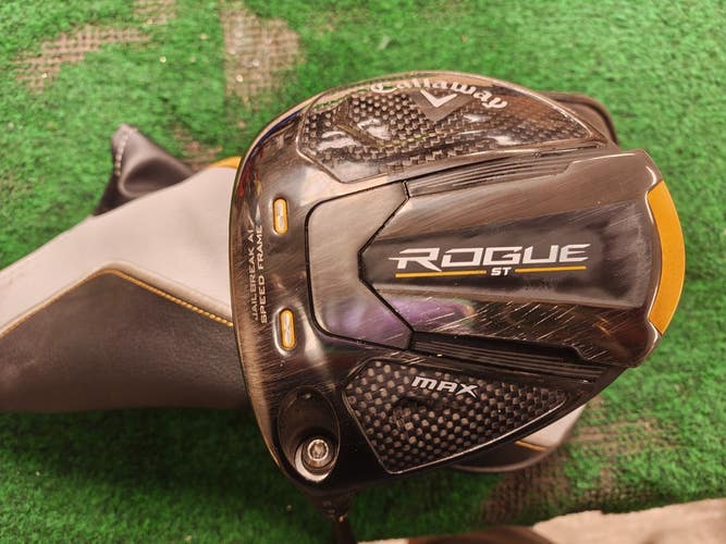 Callaway Rogue ST Max 9 Degree Driver Stiff Flex Left Handed LH w Headcover Tool