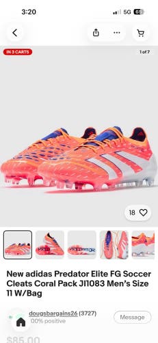 NWT Adidas Adizero Electric 2 ‘White Collegiate Purple ’ IE6291 M Sz-9