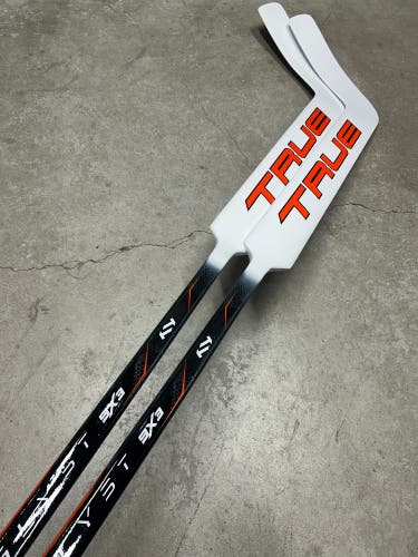 2 Pack True Catalyst 9X3 Regular Goalie Stick 27” Paddle Team Canada Pro Stock (New)