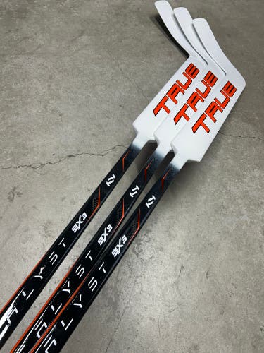 3 Pack True Catalyst 9X3 Regular Goalie Stick 27” Paddle Team Canada Pro Stock (New)