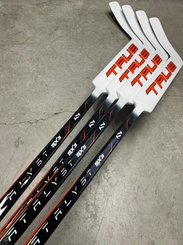 4 Pack True Catalyst 9X3 Regular Goalie Stick 27” Paddle Team Canada Pro Stock (New)