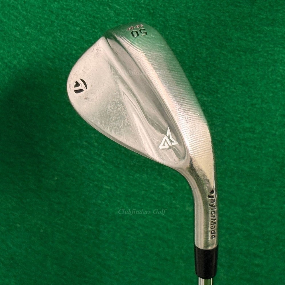 TaylorMade Milled Grind Chrome 50-SB9 50 Gap Wedge KBS Tour 105