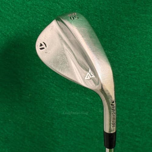 TaylorMade Milled Grind Chrome 50-SB9 50 Gap Wedge KBS Tour 105 Wedge Flex