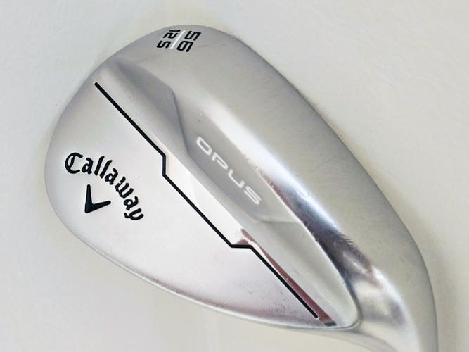 Callaway Opus Brushed Chrome Sand Wedge 56* 12* (S-Grind, Steel) 2024