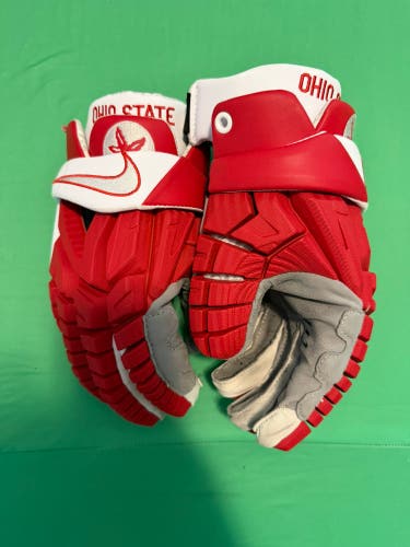 Nike Vapor Lacrosse Gloves | 13" | The Ohio State University Team Issued