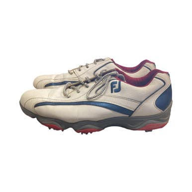 Foot Joy Mens Golf Shoes White Senior 9.5 11859-s000031271