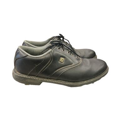 Foot Joy Mens Golf Shoes Black Senior 9 11859-s000031269