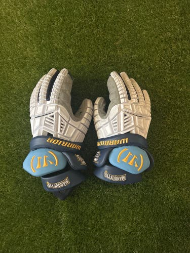 Marquette Warrior Evo V Lacrosse Gloves (Used)
