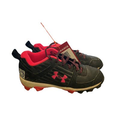 Used Under Armour Bb Sb Cleats Black Junior 02 11859-s000031245