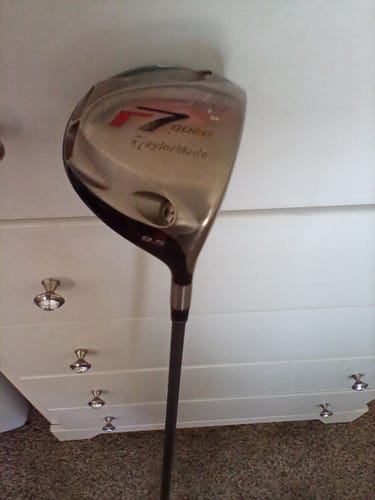 Men's TaylorMade R7 Quad Right Handed Driver Regular Flex 9.5 Loft Graphite Shaft 45.5" (Used)