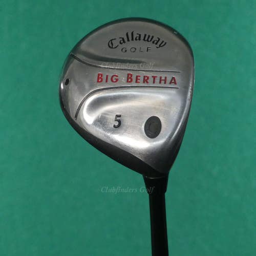 Callaway Big Bertha 2004 Fairway 5 Wood Factory RCH 75w Graphite Regular