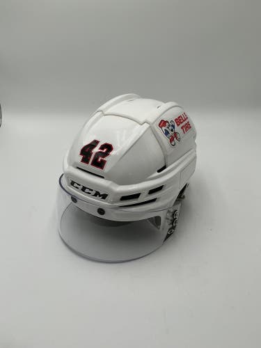 Chicago Blackhawks #42 Allen Medium CCM Custom Super Tacks X Helmet Pro Stock (Used)