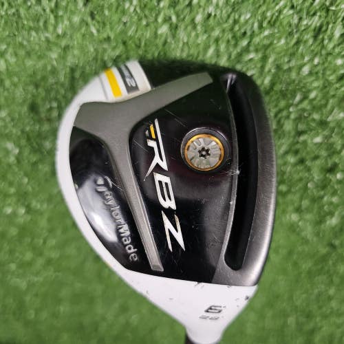 Taylormade RBZ Stage 2 6H 6 Hybrid 28 Rocketfuel M Flex Senior Graphite RH 39.5