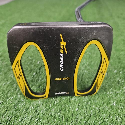 Maxfli Crossbax 5.0 Arm Lock Armlock 43" Mallet Putter Right Handed Needs Grip