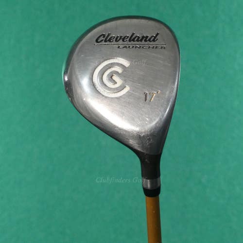 Cleveland Launcher Stainless Fairway 17 4 Wood Launcher Gold Graphite Regular