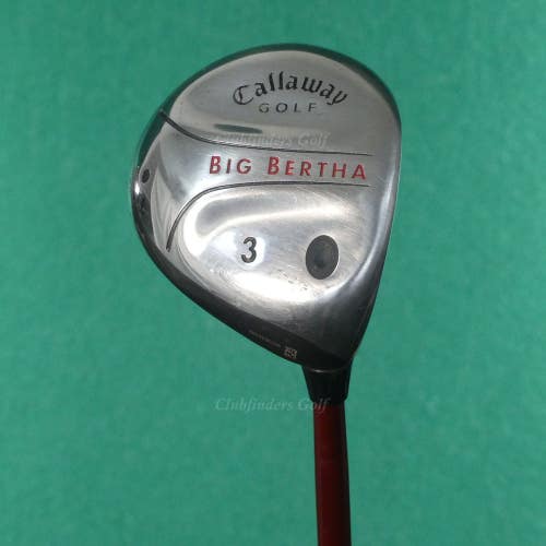 Callaway Big Bertha 2004 Fairway 3 Wood Factory RCH 75w Graphite Regular