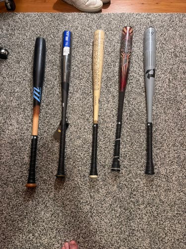 BBCOR Certified Bat (-3) 30 oz 33" (Used) bundle