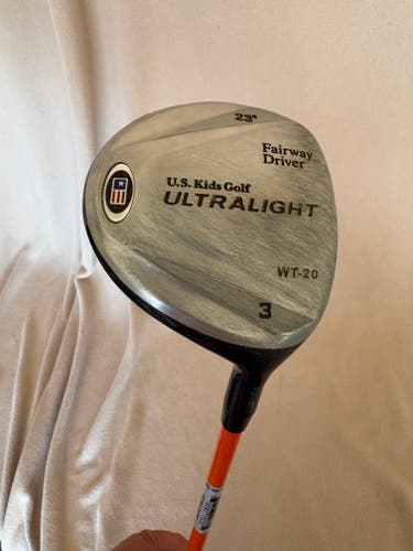 Junior US Kids Golf 51” Right Handed Fairway Wood Junior 3 Wood Graphite Shaft (Used)