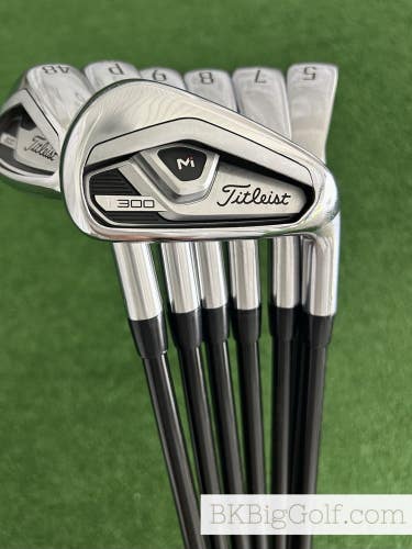 Titleist T300 21 Iron Set 5-48 / Tensei Red A Flex Senior Graphite