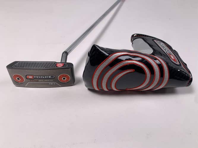 Odyssey O-Works Black 1W S Putter 35" SuperStroke Mid Slim 2.0 Mens RH HC