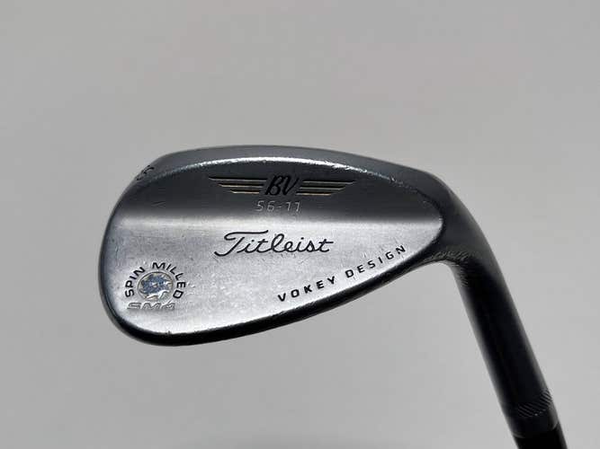 Titleist Vokey Spin Milled SM4 Chrome Sand Wedge SW 56* 11 Bounce Wedge RH