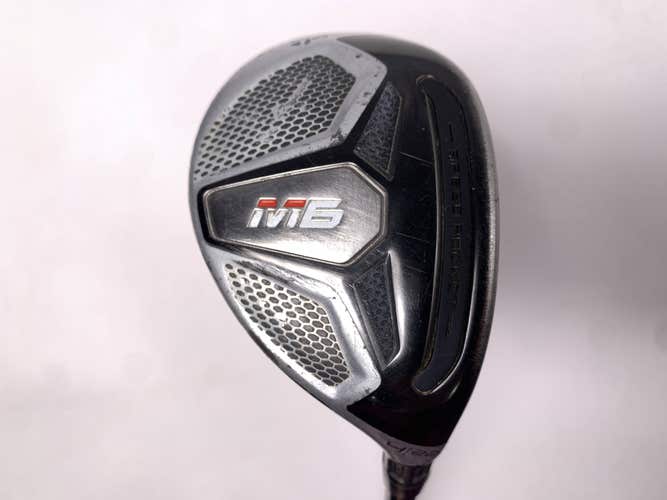 TaylorMade M6 4 Hybrid 22* Fujikura Atmos Red 5A Senior Graphite Mens RH