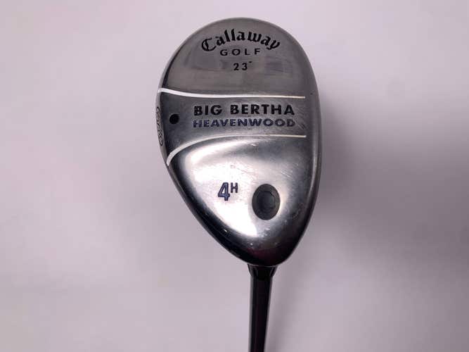 Callaway Big Bertha Heavenwood 4 Hybrid 23* Aldila 50g Ladies Graphite Womens RH