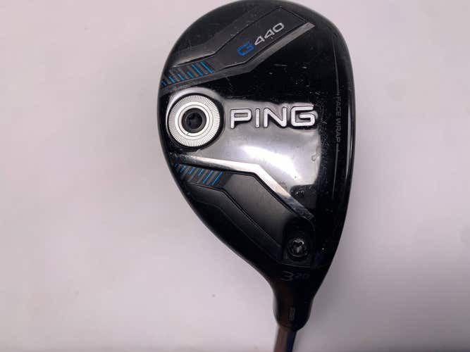 Ping G440 3 Hybrid 20* Alta Quick 45g Senior Graphite Mens RH