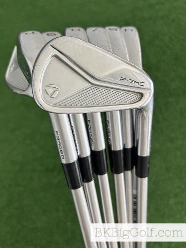Taylormade P7MC 23 Forged Iron Set 4-P / KBS Tour C-Taper 120 Stiff