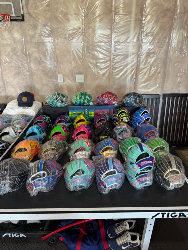 Wilson and Rawlings Baseball Gloves