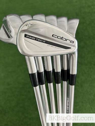 Cobra King Tec X 25 One Length Forged Iron Set 5-G / KBS $-Taper Lite Regular