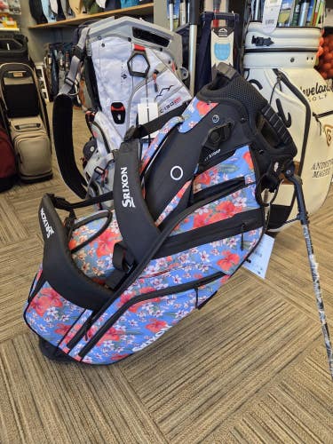Srixon Limited Golf Stand Bag Flower Red