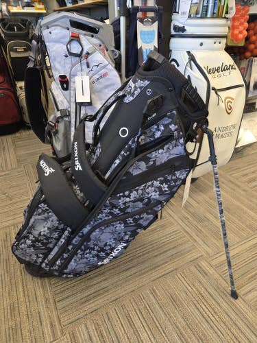 Srixon Limited Golf Stand Bag Flower Black
