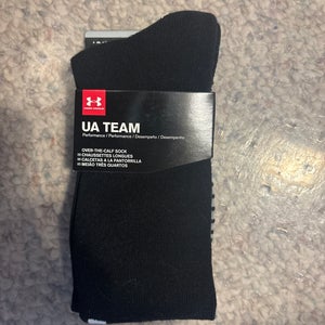 Black Men's Large Under Armour Socks (New)