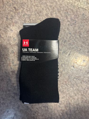 Black Men's Large Under Armour Socks (New)