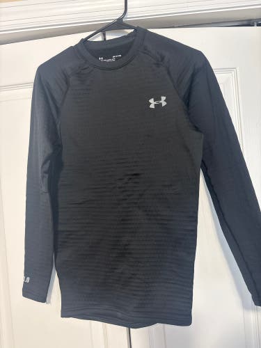 Black Small Adult Unisex Long Sleeve Under Armour Compression (Used)