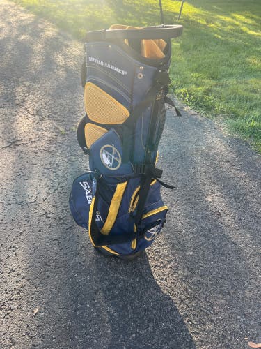 Buffalo sabres standing golf bag