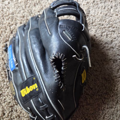 Wilson RH Optima Gold MVP Signature Edition Baseball/Softball Glove 12" Game Ready