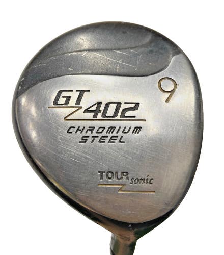 Tour Sonic GT 402 Chromium Steel 9 Wood 24* RH Regular Graphite 41" New Mid Grip