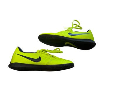 Used Nike Phantom Vnm Soccer Indoor Shoes Optic Yellow Junior 04.5 11873-s000238317