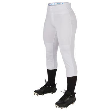 New Fireball Softball Pants White- Women's Large 11859-chp752044926890